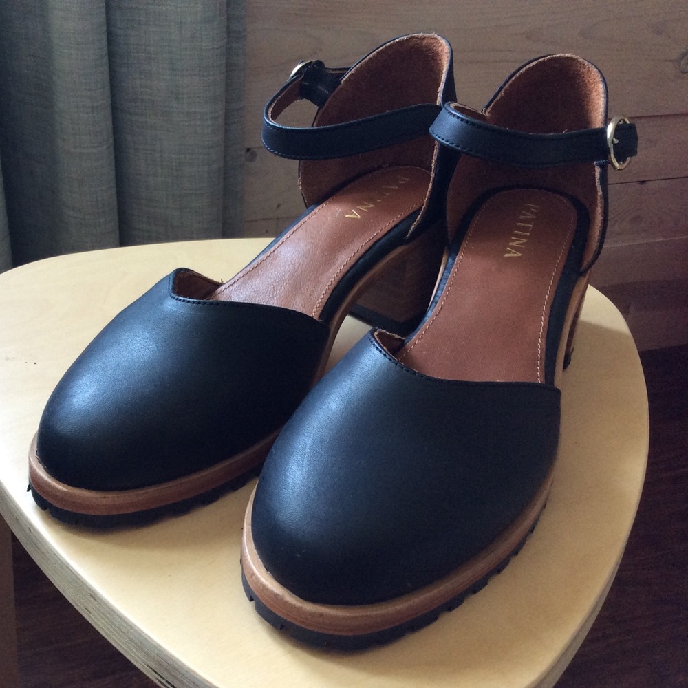 Portland Leather Patina Mary Jane Shoes Size 8